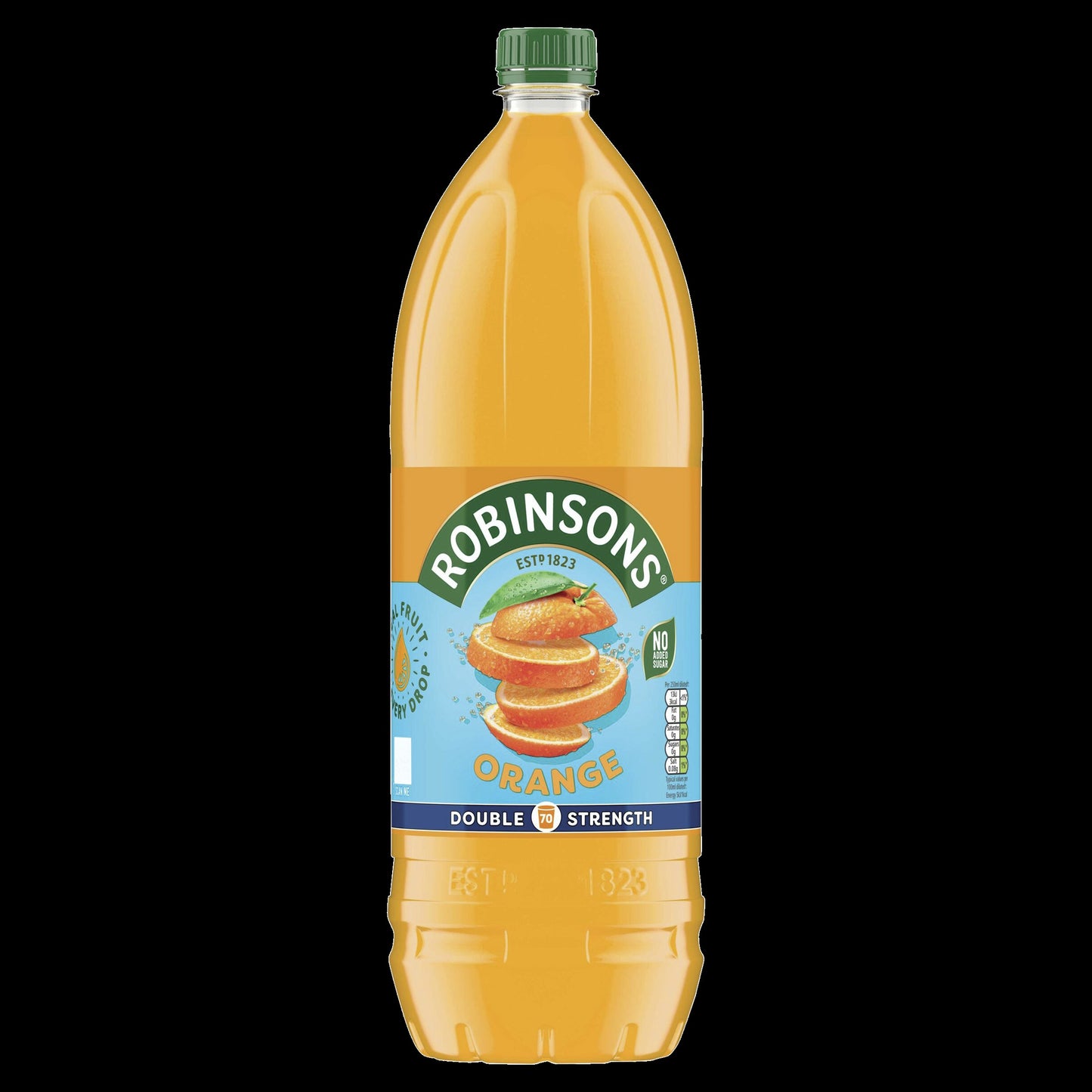 Robinsons Orange 2x1.75ltr No Added Sugar Double Concentrate