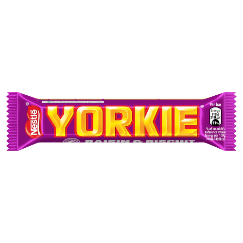 Yorkie Raisin & Biscuit Chocolate Bar 44g