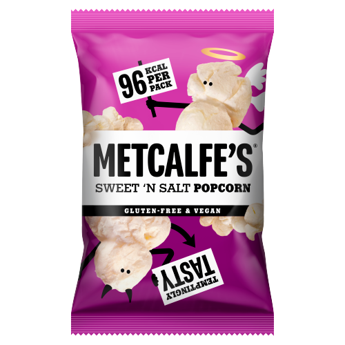Metcalfe's Popcorn Sweet 'n Salt 20g