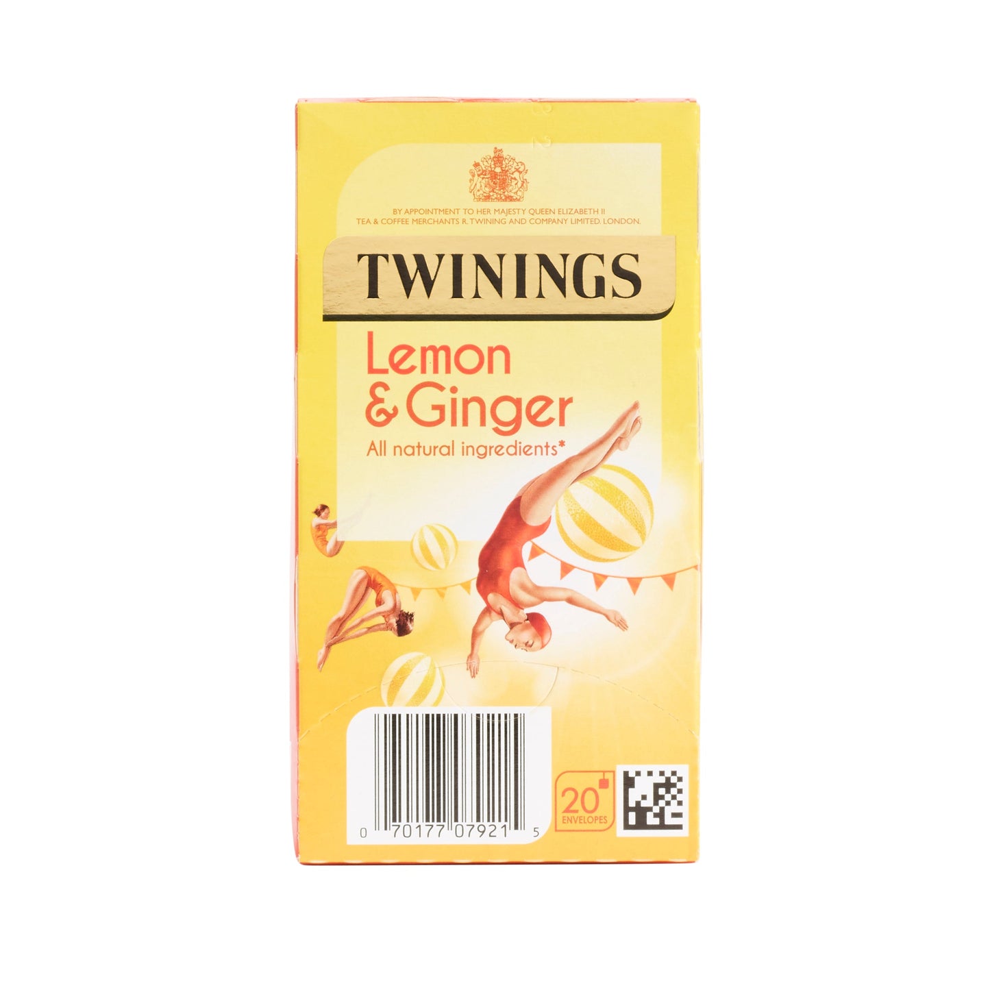 Twinings Lemon and Ginger Envelope Teabag 12x20
