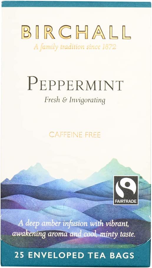 Birchalls Peppermint Enveloped Tea Bags 6x25