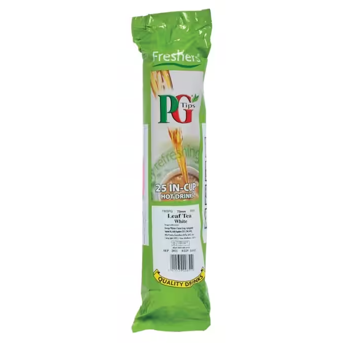 Incup PG Leaf Tea White 12x25