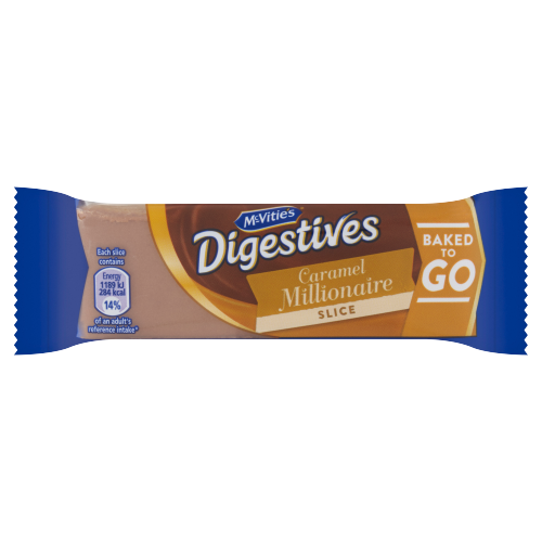 McVitie's Digestives Caramel Millionaire Slice 51.5g