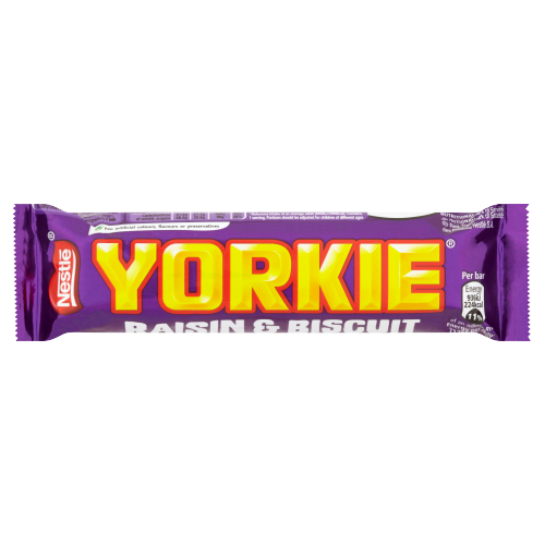 Nestle Yorkie Biscuit & Raisin x24 (44g)