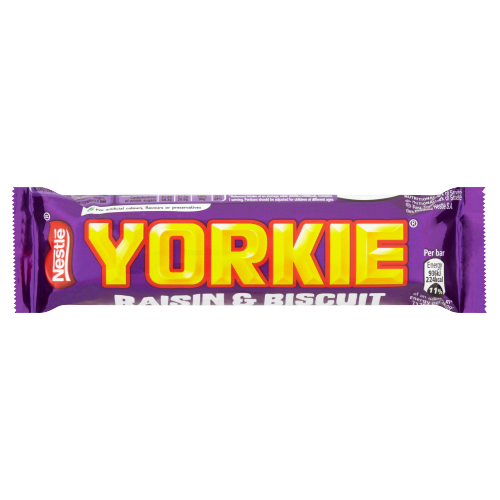 Yorkie Raisin & Biscuit Chocolate Bar 44g