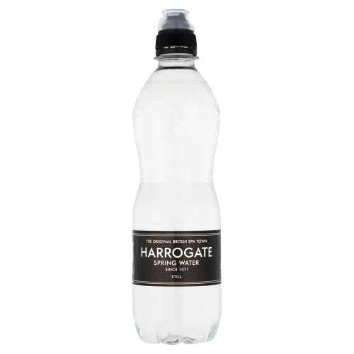 Harrogate Sports Cap Still Water Bottle 24x500ml
