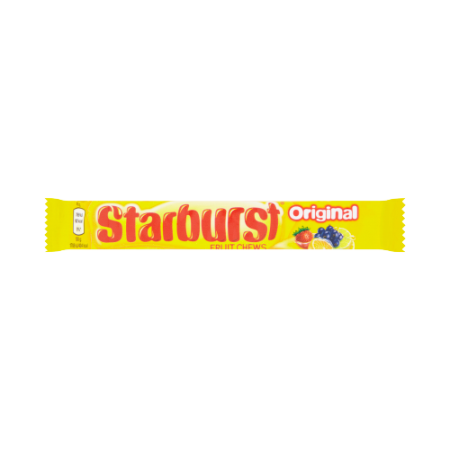 Starburst Vegan Chewy Fruit Flavoured Sweets 45g