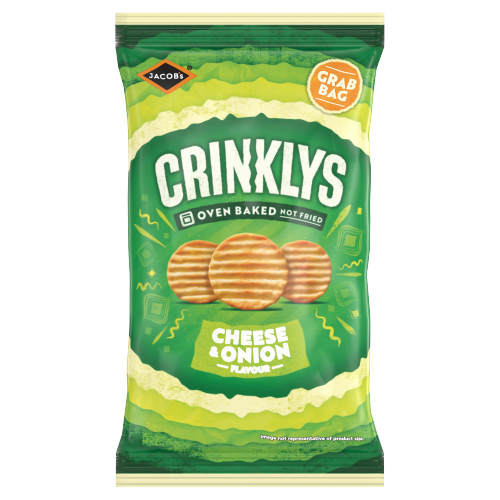 Mini Cheddar Crinkly Cheese & Onion (50g x 30)