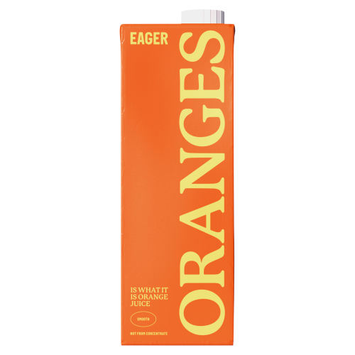 Eager Smooth Orange Juice 1L