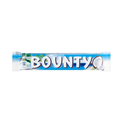 Bounty Coconut & Milk Chocolate Snack Bar Duo 57g