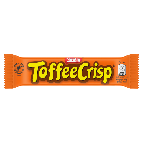 Toffee Crisp Milk Chocolate Bar 38g