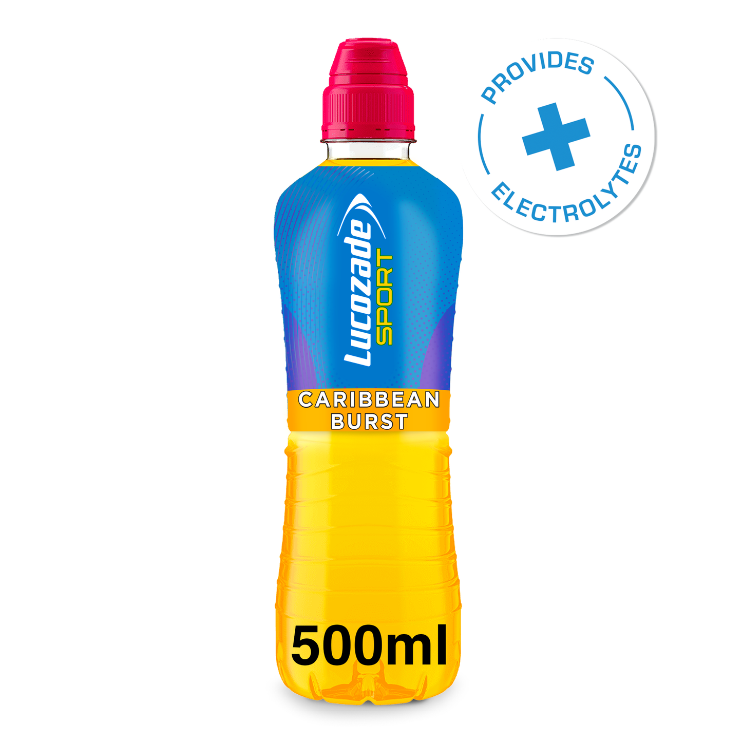 Lucozade Sport Caribbean Bottle 12x500ml