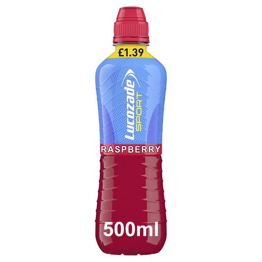 Lucozade Sport Raspberry Bottle 12x500ml