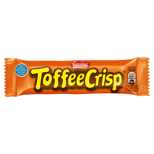 Toffee Crisp Milk Chocolate Bar 38g