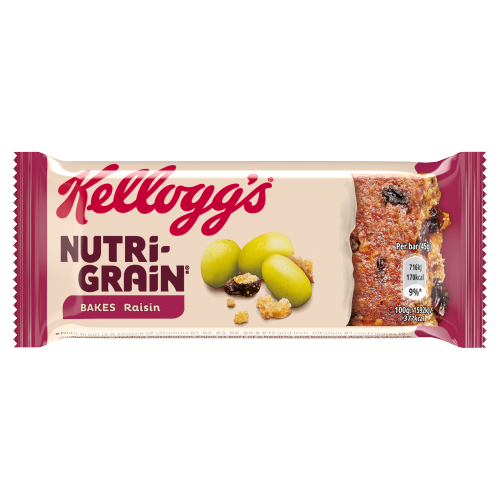 Kellogg's Nutri-Grain Bakes Raisin 45g