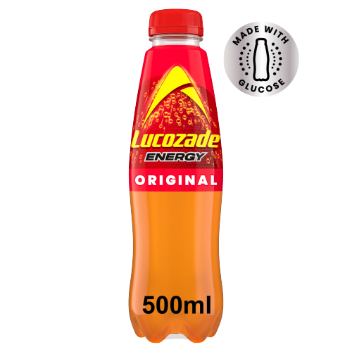 Lucozade Original Energy Bottle 24x500ml