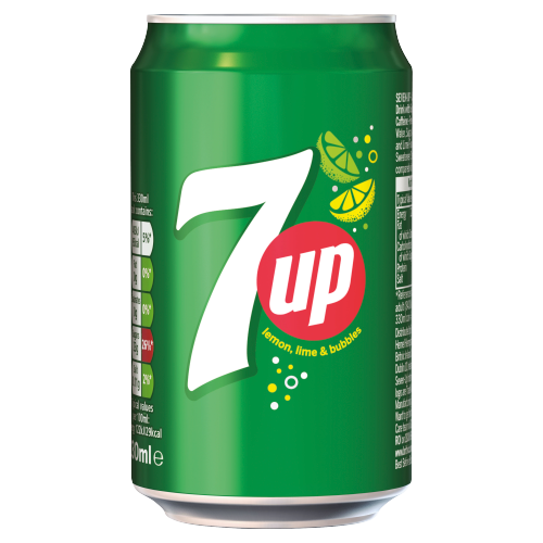 7UP Regular Lemon & Lime Can 330ml