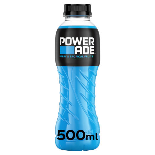 (NI) Powerade Berry & Tropical Bottle 12x500ml