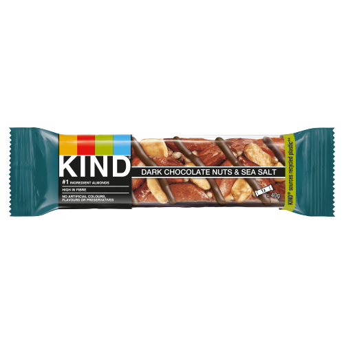 Kind Dark Chocolate Nuts & Sea Salt 12 x 40g
