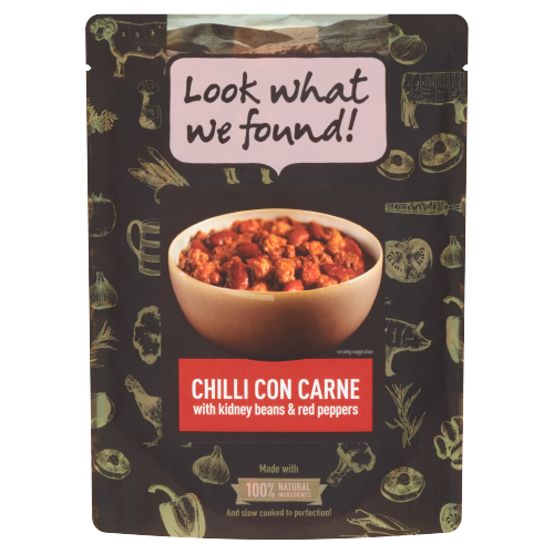 Look What We Found! Chilli Con Carne with Kidney Beans & Red Peppers 250g