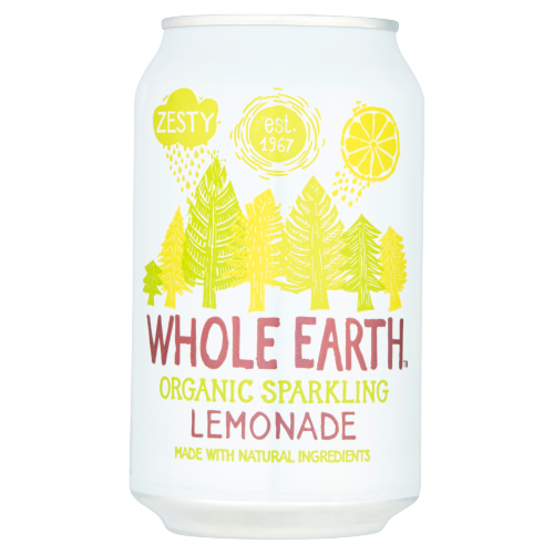 Whole Earth Organic Sparkling Lemonade 330ml