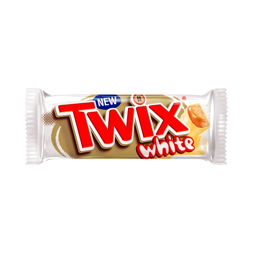 Twix Caramel & White Chocolate Fingers Biscuit Snack Bar 46g
