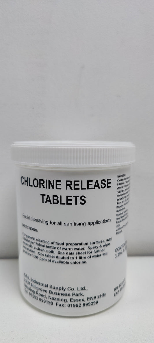 Chlorine Tablets (6x650g/case) (200 tablets/bottle)
