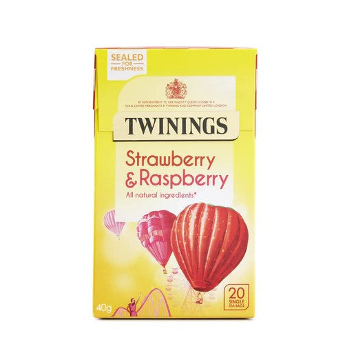 Twinings Strawberry&Raspberry Tea 12x20