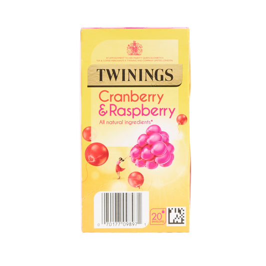 Twinings Cranberry, Raspberry Env Tea 12x20