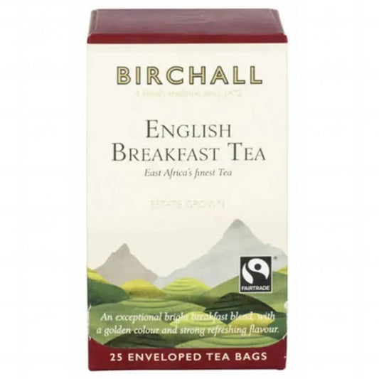 Birchalls English Breakfast Blend Enveloped Tea Bags 6x25