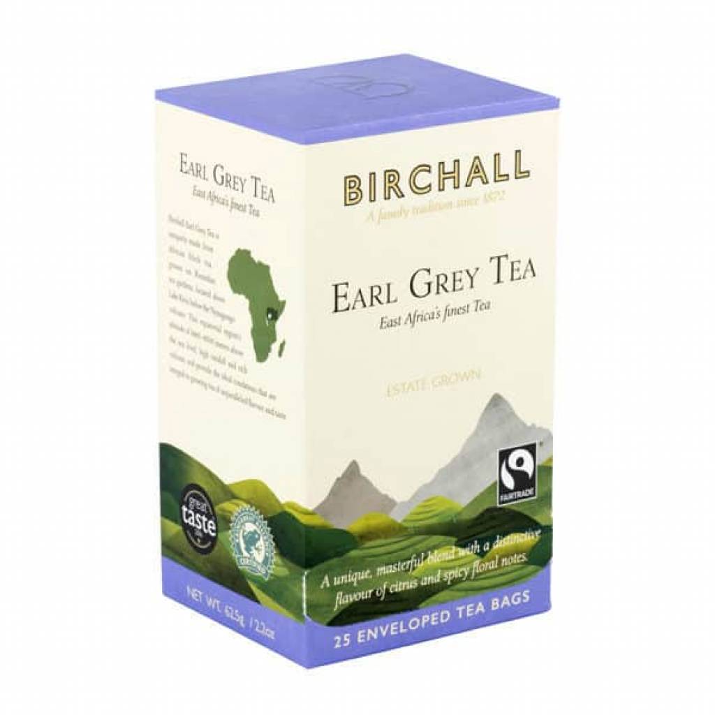 Birchalls Earl Grey Enveloped Tea Bags 6x25