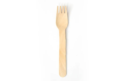 Biodegradable Wooden Forks 10x100