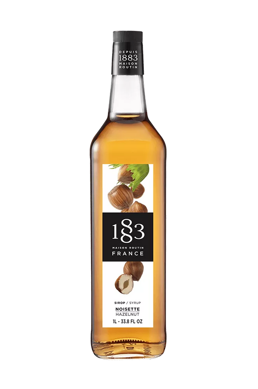 ROUTIN 1883 ROASTED HAZELNUT SYRUP 1LT