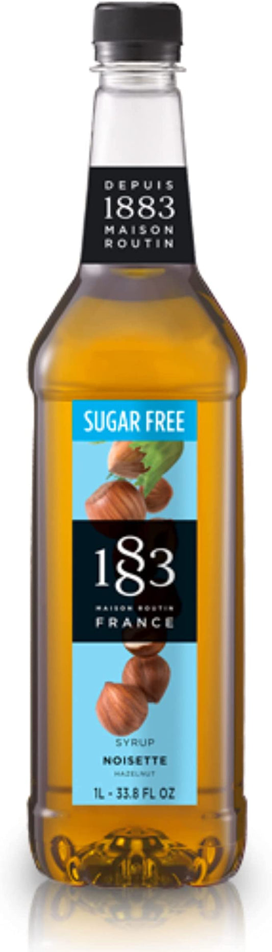 ROUTIN 1883 HAZELNUT SUGAR FREE x 1L