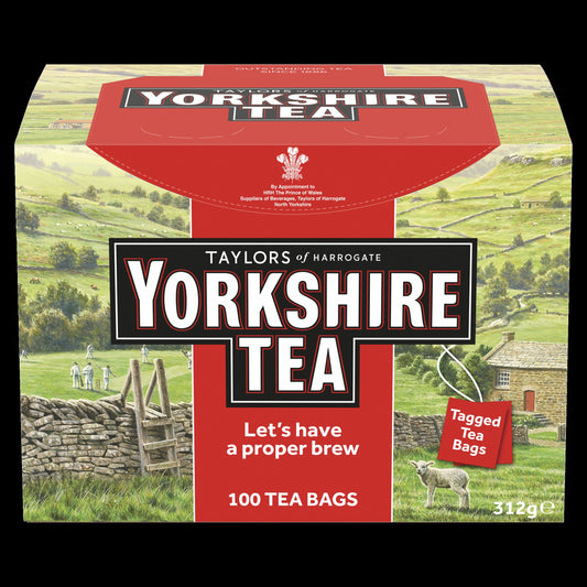 Yorkshire Tea St/Tag (Bags) - Single Box - 1x100