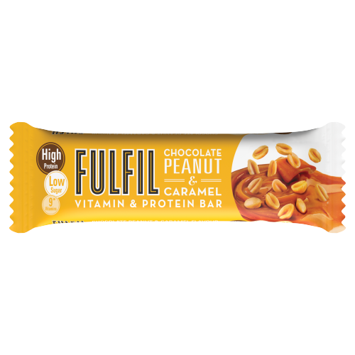 FULFIL Chocolate Peanut & Caramel Flavour Vitamin & Protein Bar 55g