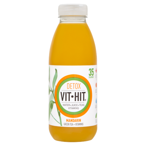 Vit Hit Detox Mandarin Green Tea + Vitamins 500ml