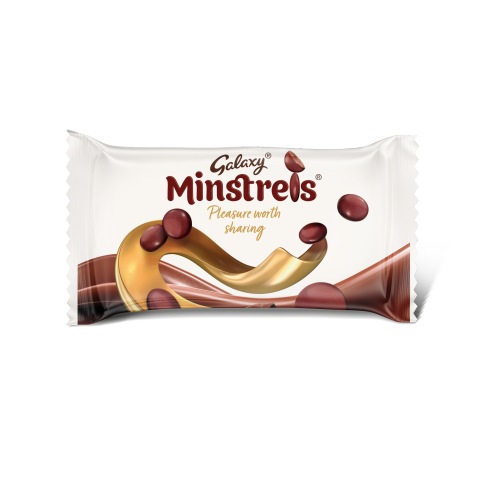 Galaxy Minstrels Milk Chocolate Buttons Bag 42g