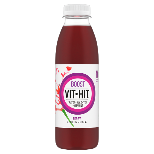 Vit Hit Boost Berry Ginseng + Rooibos Tea 500ml