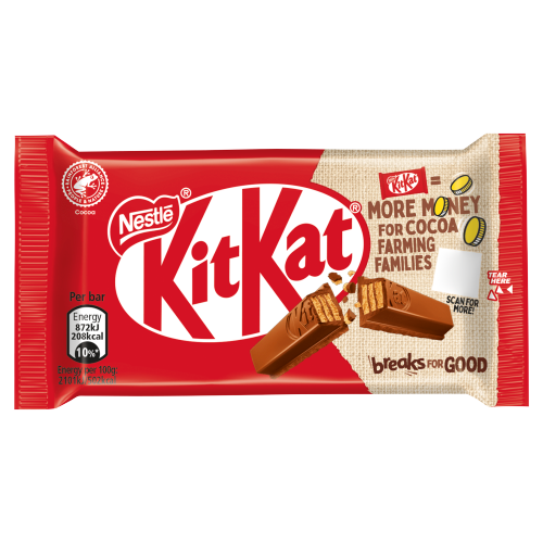 Kit Kat 4 Finger Milk Chocolate Bar 41.5g