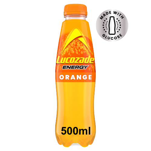 Lucozade Orange Energy Bottle 24 x 500ml