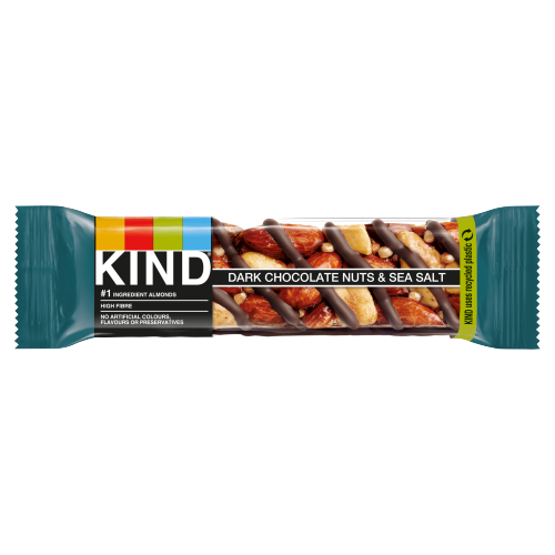 Kind Dark Chocolate Nuts & Sea Salt 12 x 40g