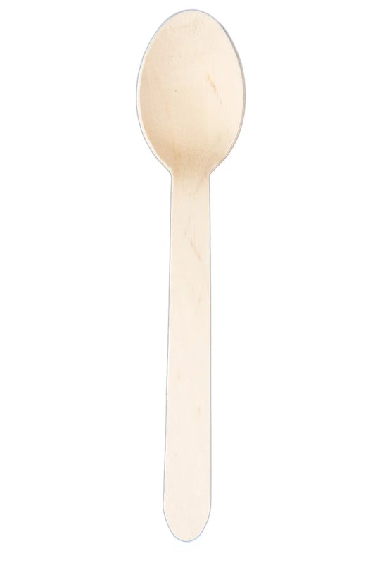 Biodegradable Wooden Spoons 10x100